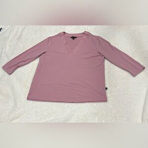 Banana Republic Dusty Pink Long Sleeve Top